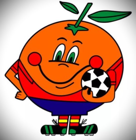 Naranjito mascote Copa do Mundo 1982 Espanha — Foto: Reprodução